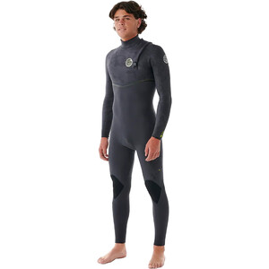 2024 Rip Curl Mens E-Bomb 4/3mm Zip Free Wetsuit 161MFS - Charcoal